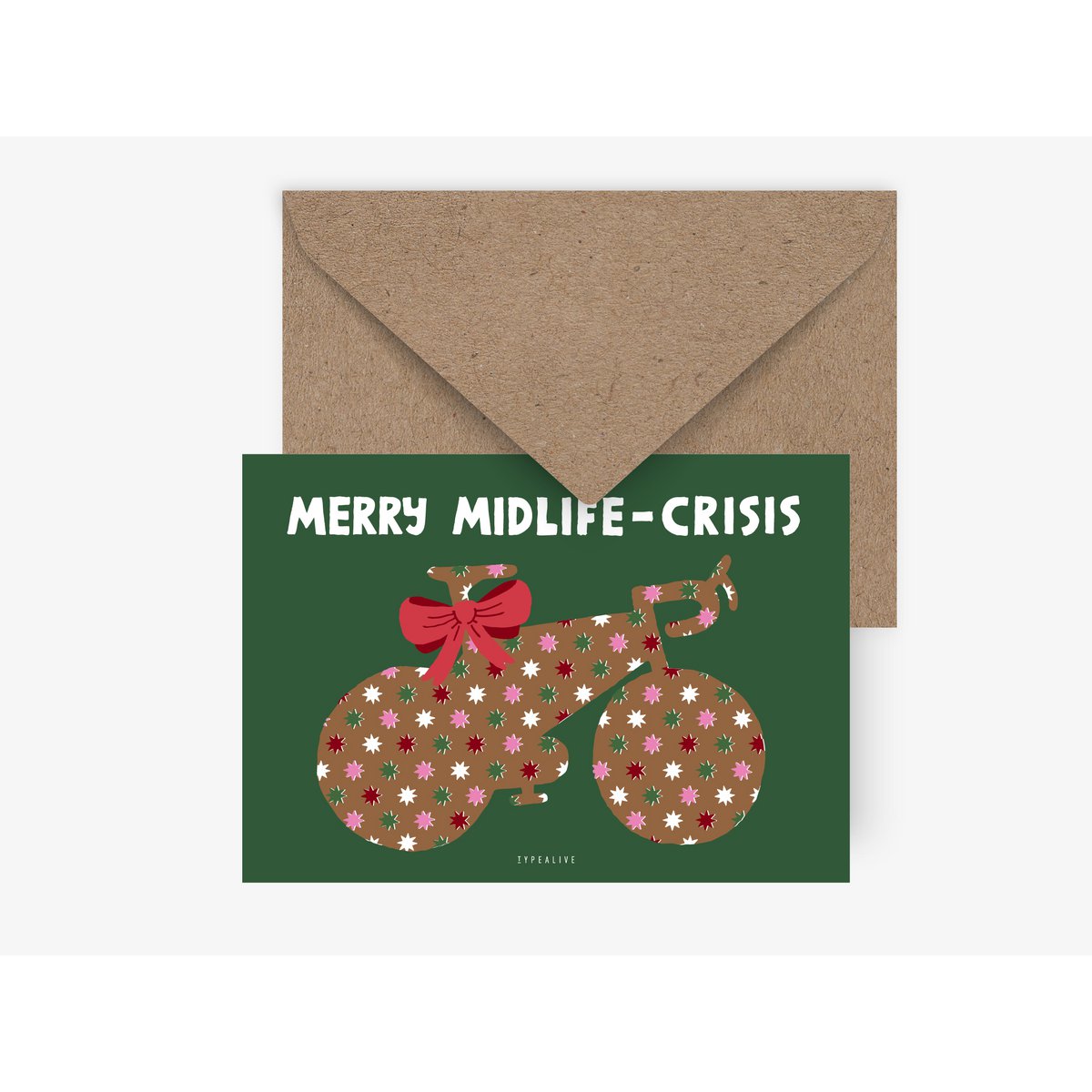 Postkarte / Merry Midlife Crisis