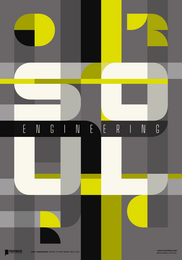 Geometric abstract wall art with shapes in shades of gray, black, and yellow. Available in multiple sizes.
