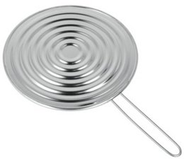 Metaltex-Grillplatte 19 cm + Griff