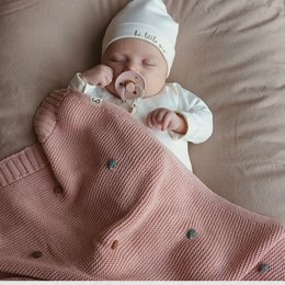 Gebreide Baby Deken | Wiegdeken | Wikkeldoek | Ivy and Soof
