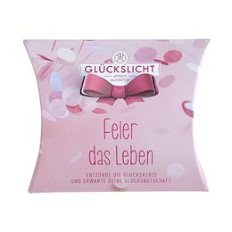Glad lys / I gaveæsken med en udskåret sløjfe 🎀 / Følelser / Fejr livet