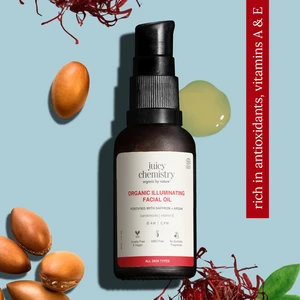 Azafrán y Argán BIO - Aceite facial de día iluminador e hidratante-10ml