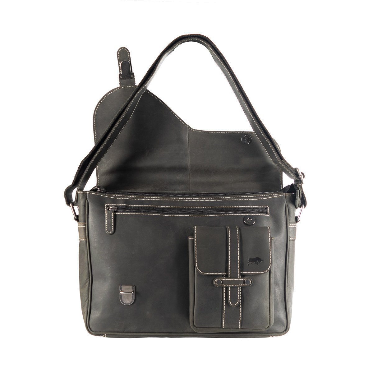 Umhängetasche Damen - Umhängetasche Herren - Umhängetasche Leder - Briefträgertasche Leder - 3 verschiedene Lederfarben