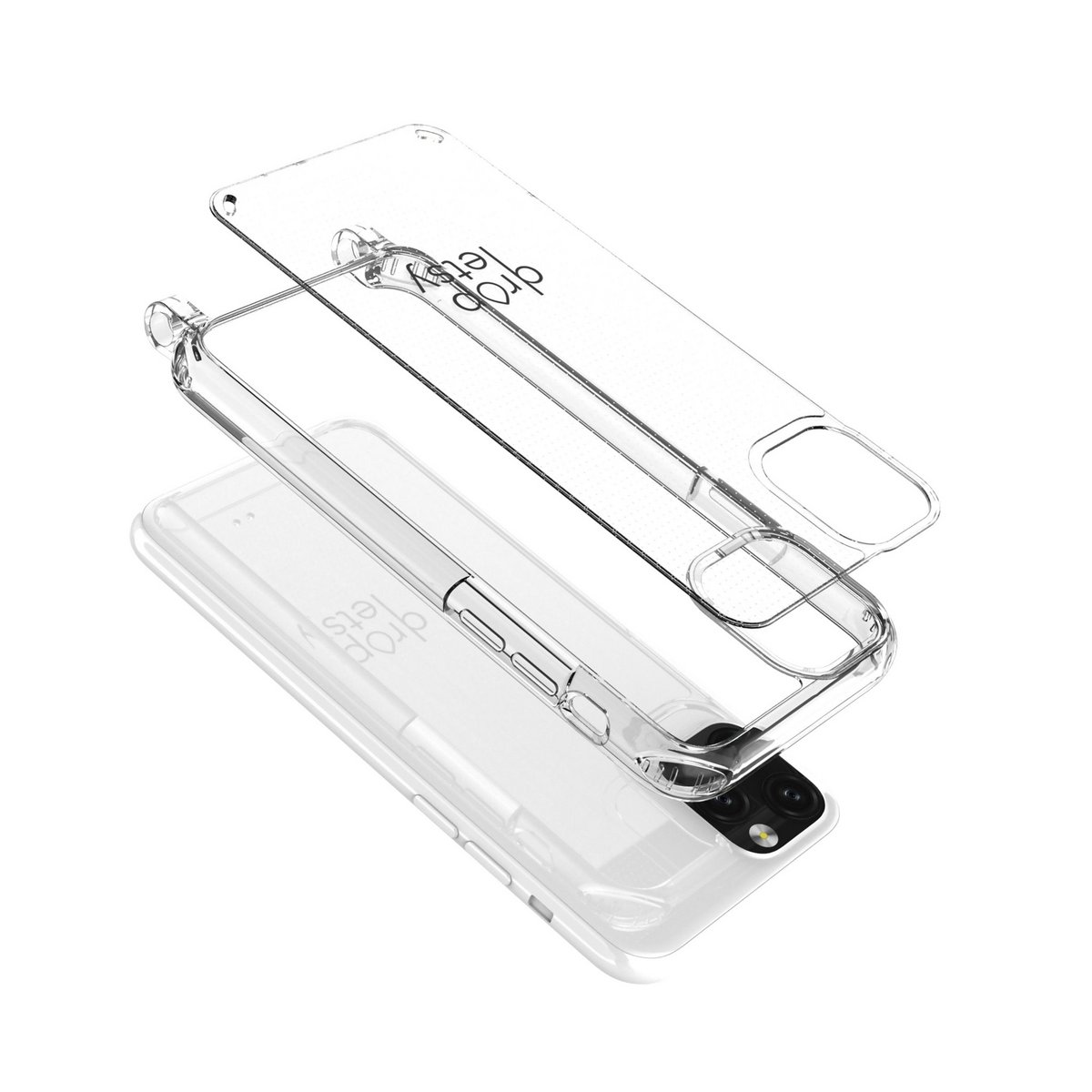 Funda para móvil iPhone 11 Series transparente