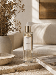 A room spray from The Archive Collection, featuring a clean, fresh scent with notes of figs.