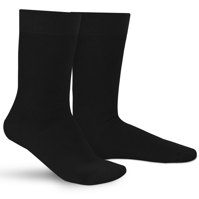 Sukats® 6 par eleganckich, bawełnianych skarpetek na co dzień | Bez szwu | Schludne skarpetki męskie i damskie | Czarny lub niebieski | Wiele rozmiarów