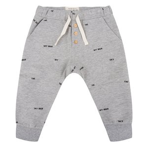 Little Indians Broek zwart sky high - grijs melange