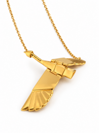 Wild Goose Journey Articulated Pendant Necklace