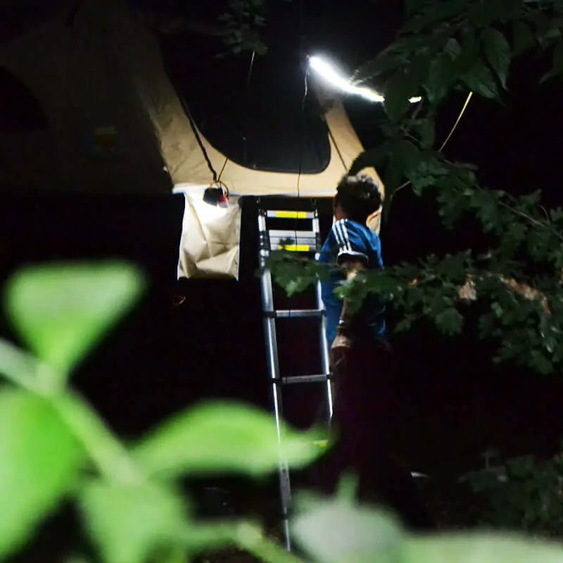 Tienda de campaña con techo para camping con tira LED - Flexible 1,3 M - Resistente al agua