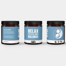 Gavelys – RELAX MOOD – Duftende håndlavet sojavoks