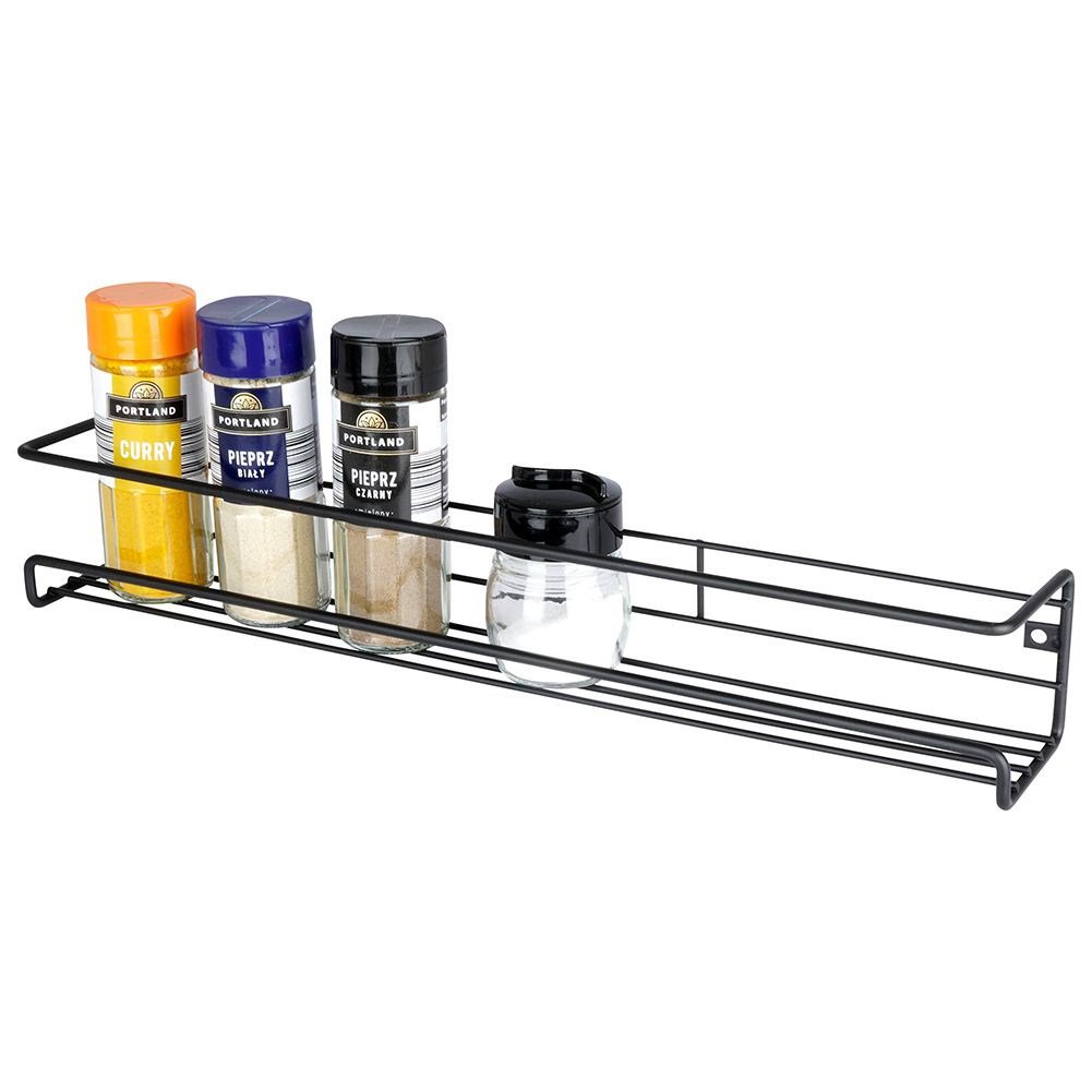 Wall shelf metal 40x6.5x6.5cm