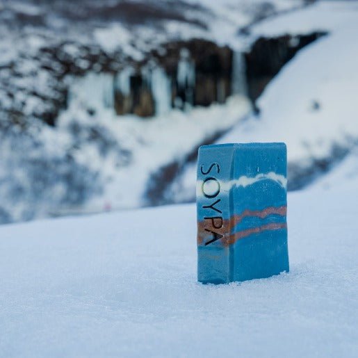 Hengifoss soap- Lemon, Spearmint, Eucalyptus