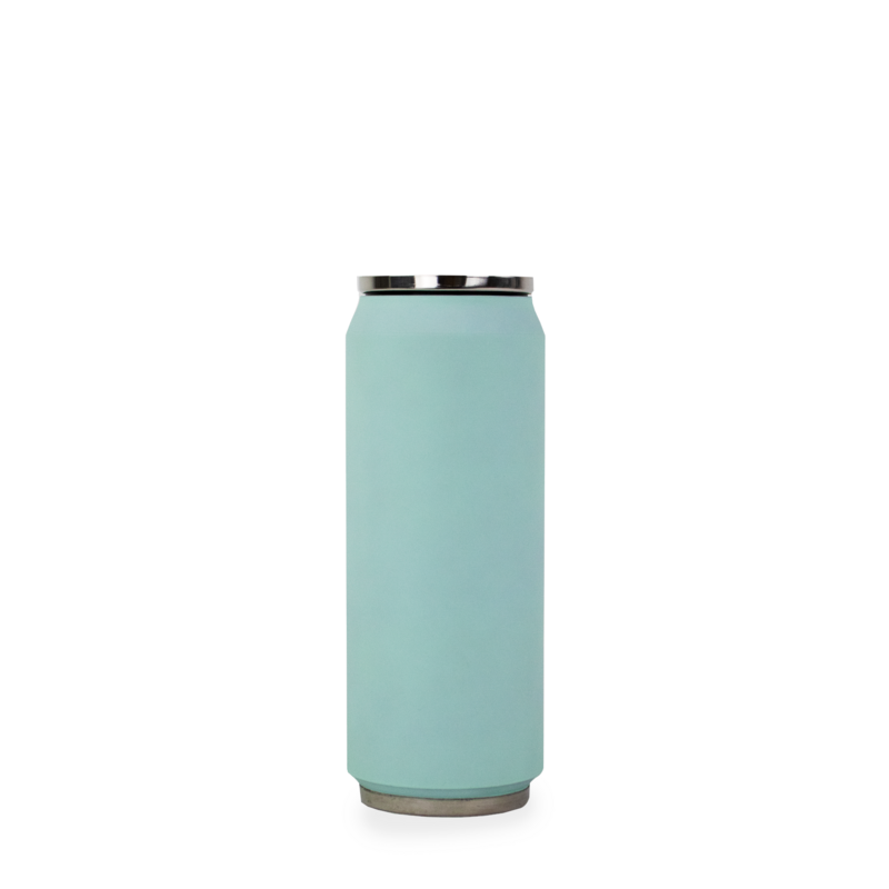 500 ml isothermische Blechdosen MINT BLUE SOFT