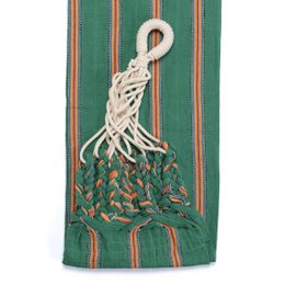 Woven cotton hammock for one person - model n°7