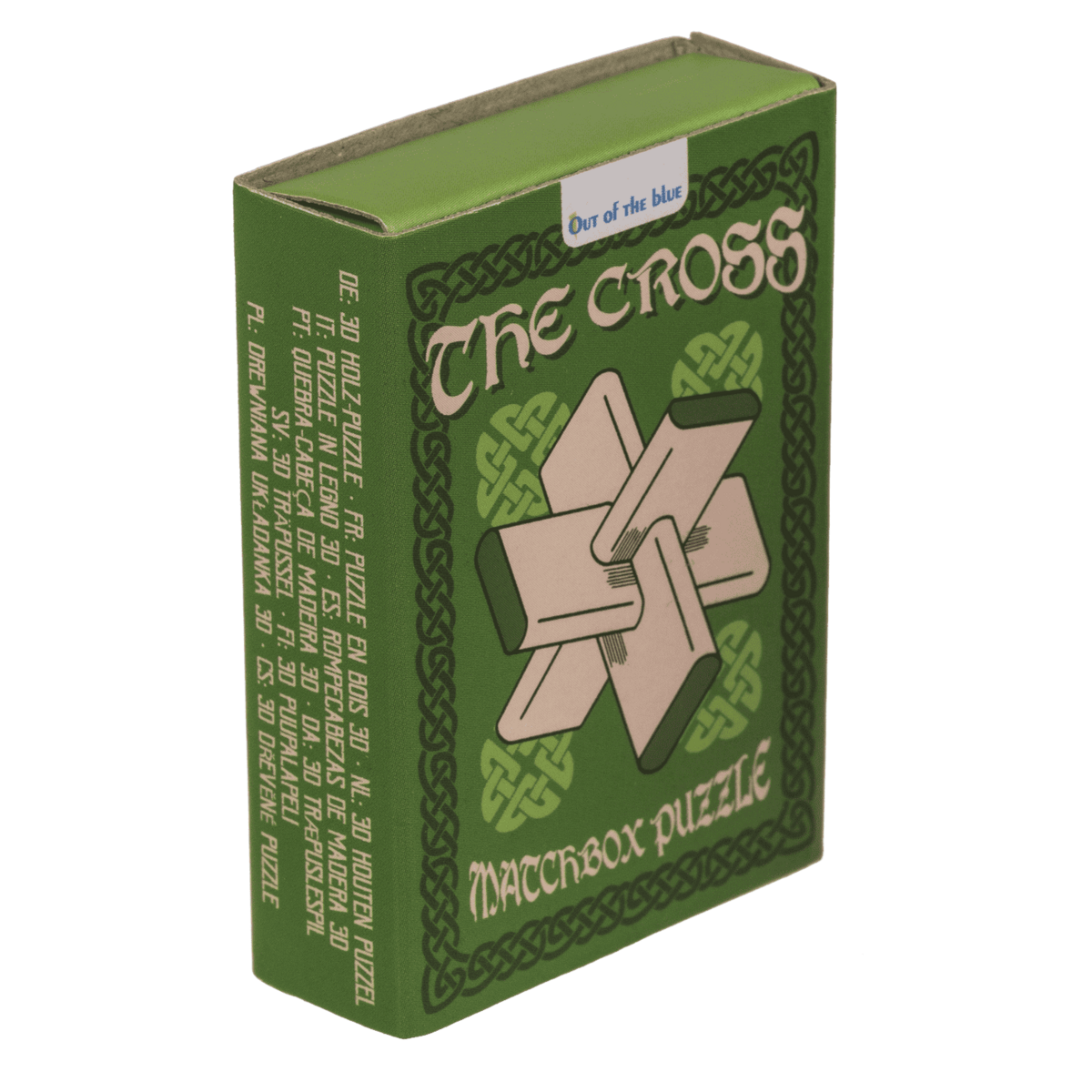 3D Wooden match box puzzle,