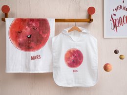 Muslin poncho Cosmic