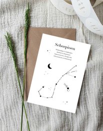 Postkarte | Sternzeichen | Skorpion