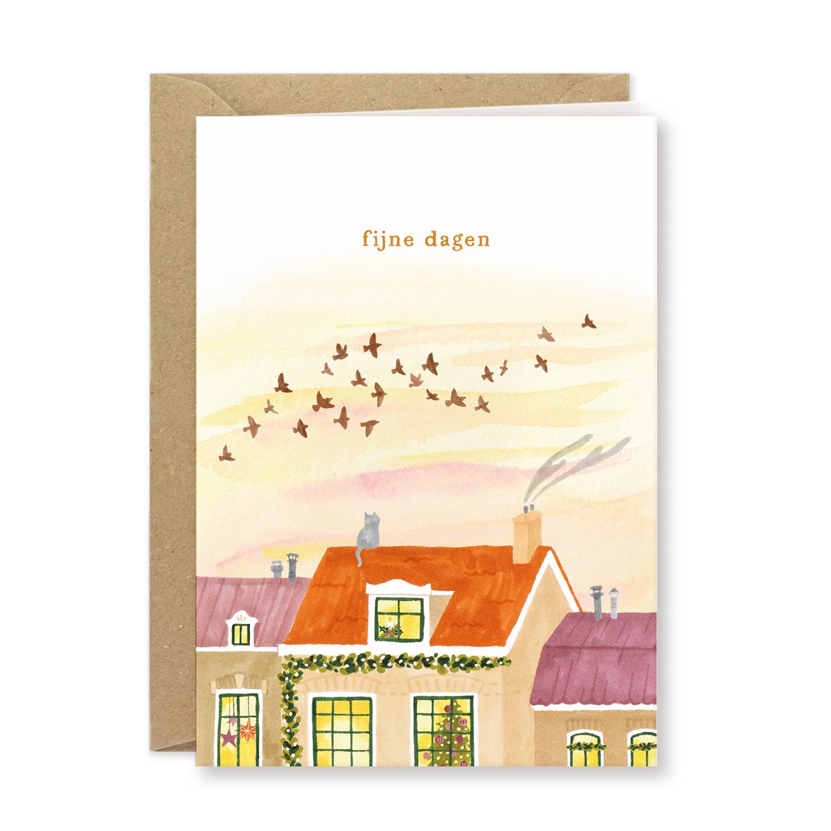 Christmas card | Winter skies