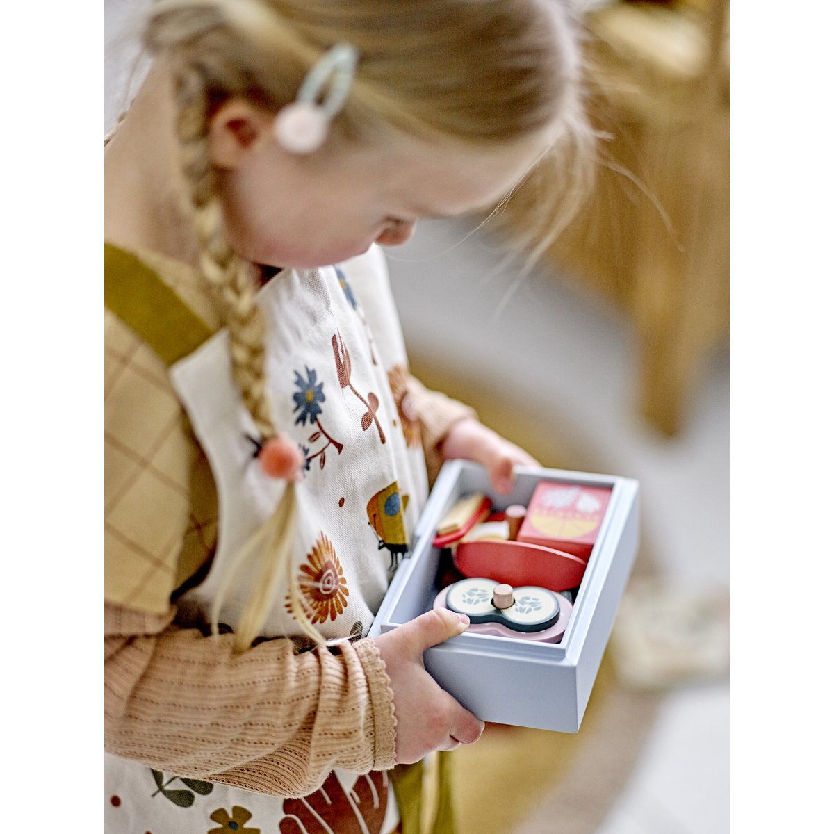 Thyra Spielset, Lunchbox, Blau, FSC® 100 %, MDF