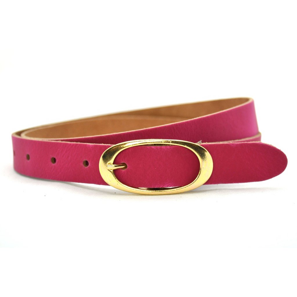 Ceinture de mode 25203 Les couleurs de la mode du moment! Boucle dorée