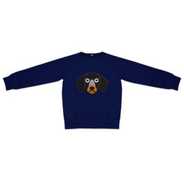 Gravhund sweatshirt til børn
