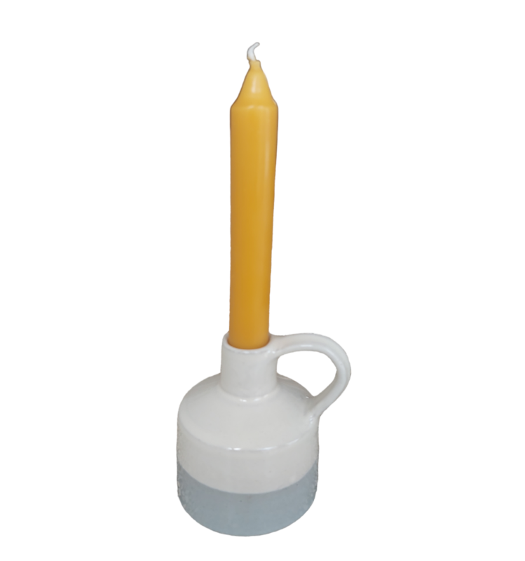 Vase Ear S Grå/hvid 200-060