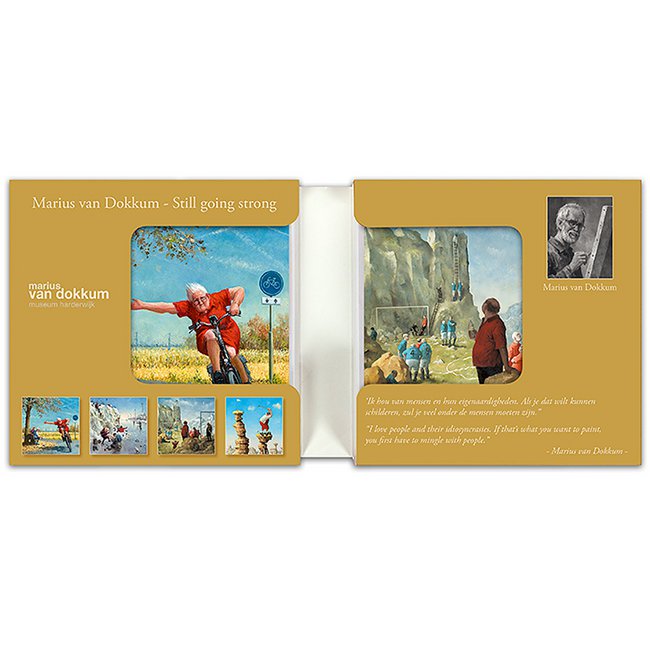 Card folder - Marius van Dokkum, Still going strong