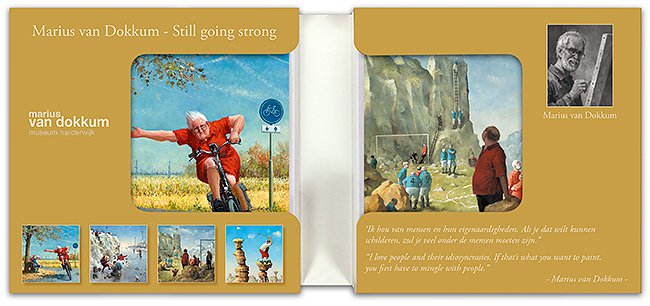 Card folder - Marius van Dokkum, Still going strong