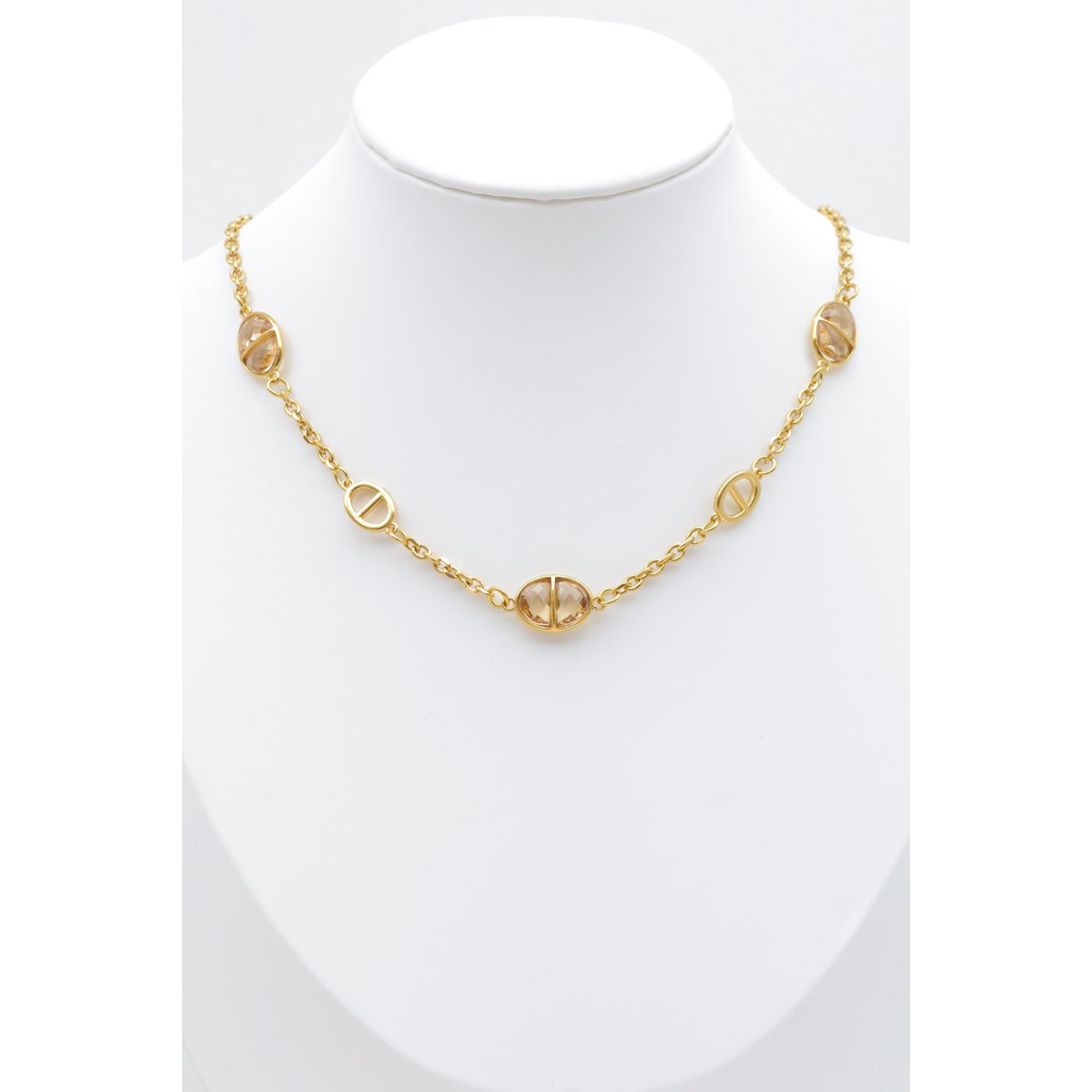 Collier maille marine en acier inoxydable
