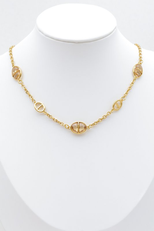 Collier maille marine en acier inoxydable
