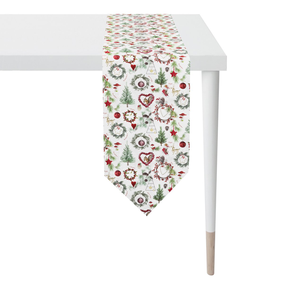 9528 table band white / green / red - 32X175