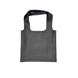 Everyday minimal tote bag in a simple, minimalist design with a rectangular shape and black color.
