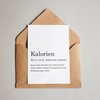 Woordenboek: calorieën