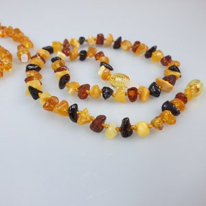Baltic Amber teething necklace for baby