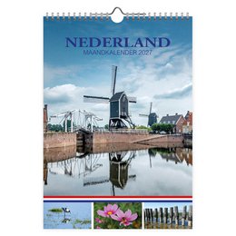 0004 Hollands månedskalender Vandmølle 2027