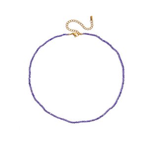 LOUIZ Amethyst Necklace Beads