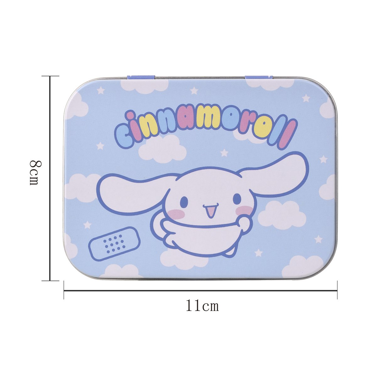 Cinnamoroll - Metallbox mit Pflastern (24 Pflaster)