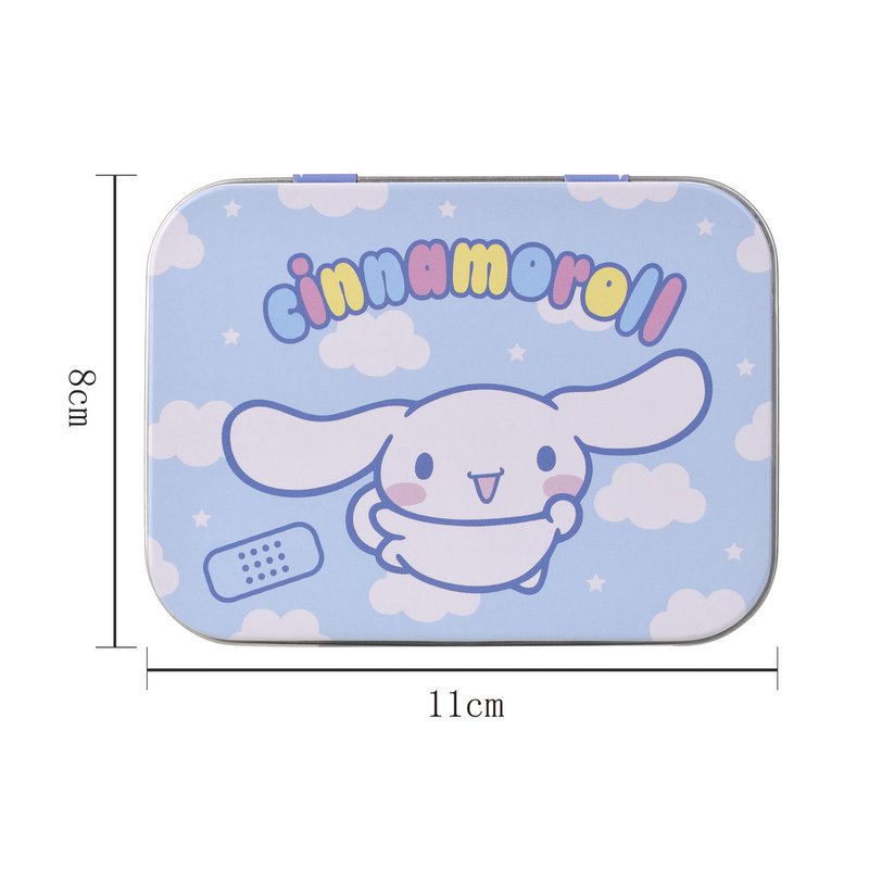 Cinnamoroll - metalkasse med plaster (24 plastre)