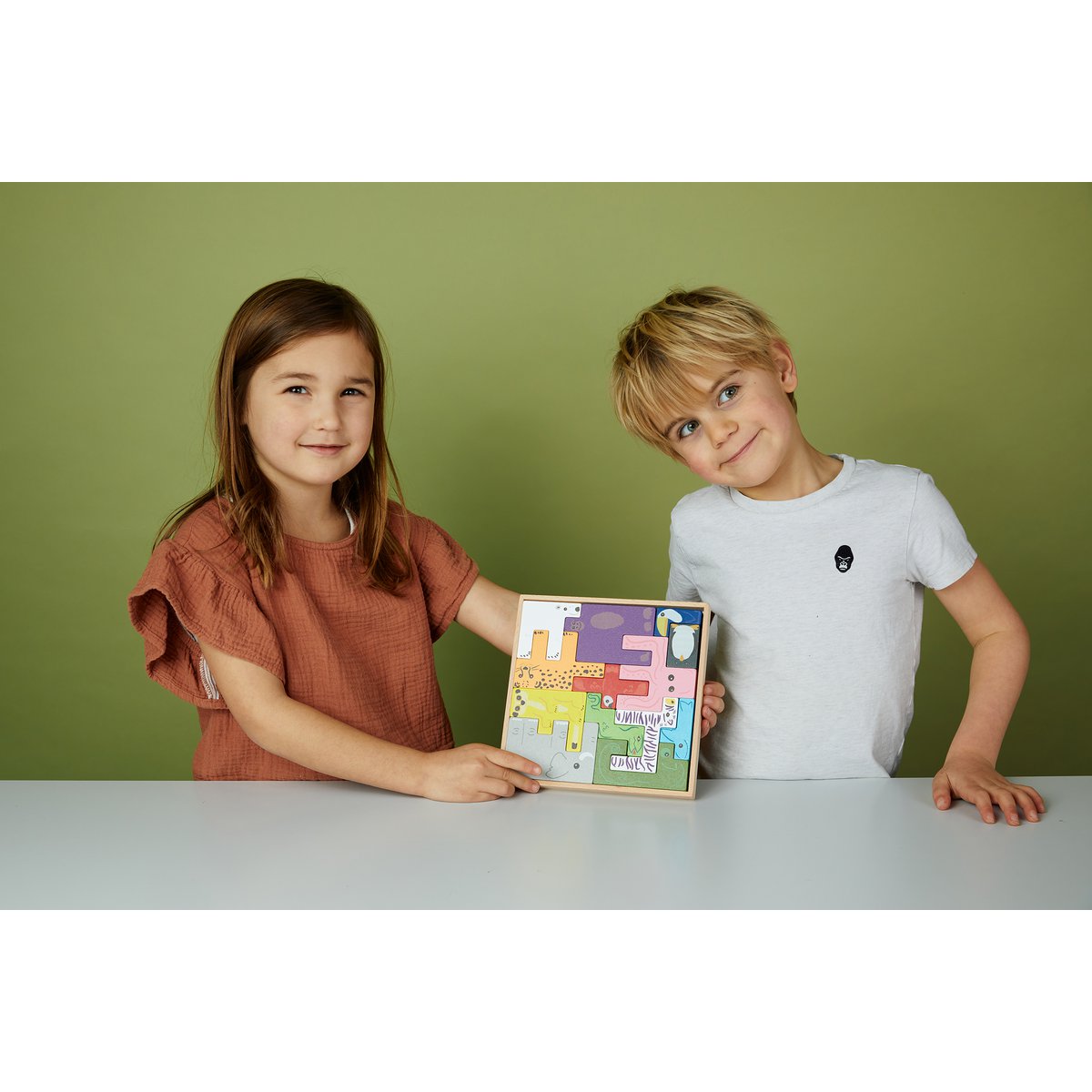 Tough Animals 3D Puzzle