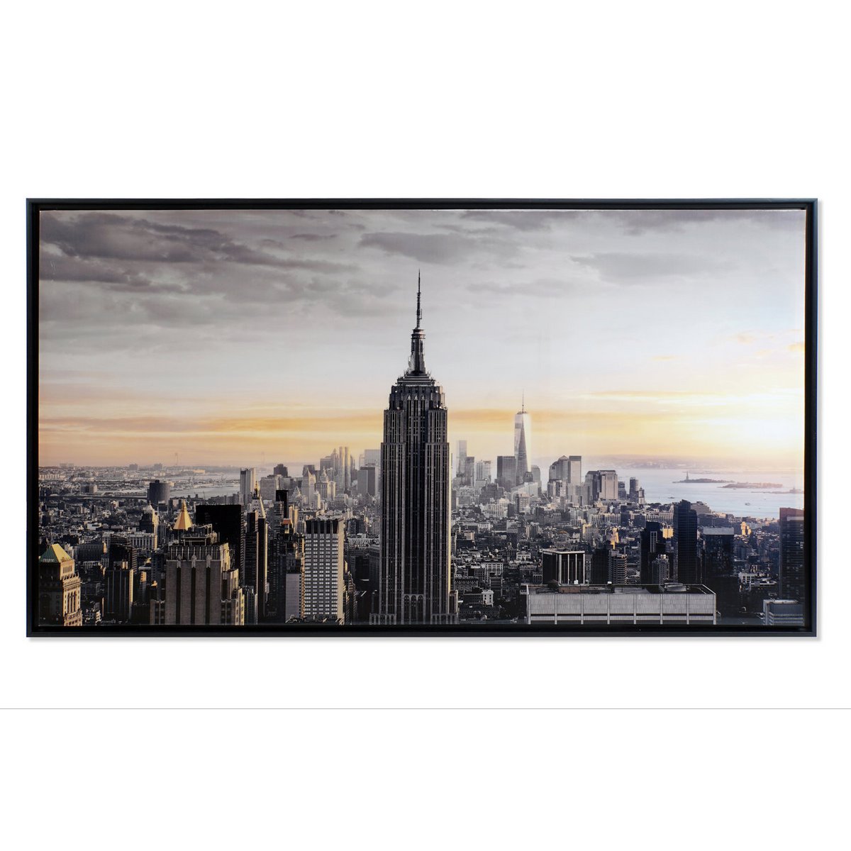 BILD LEINWAND PS 144X3,5X84 NEW YORK GERAHMT CU159486