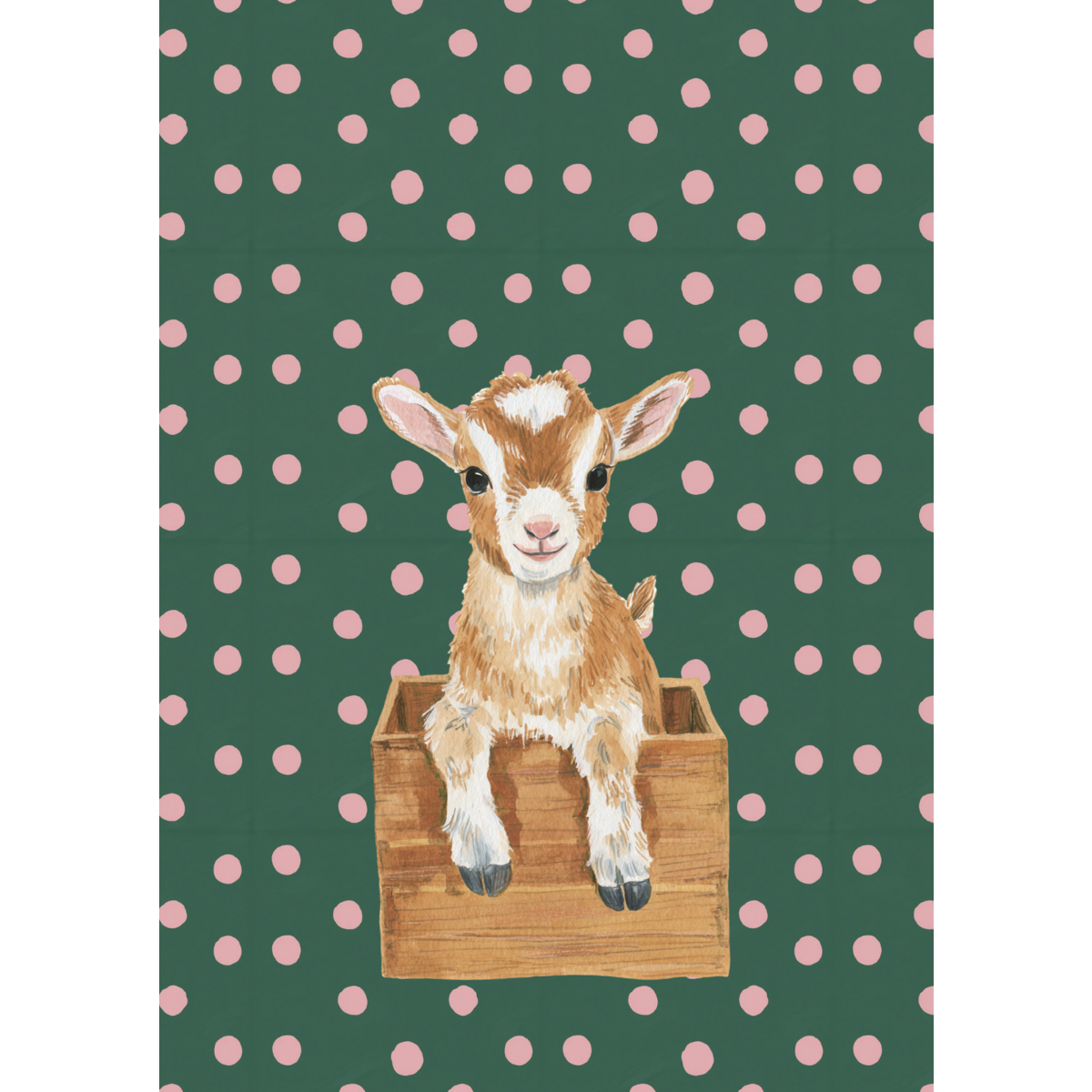 Duurzame kaart - Happy goat