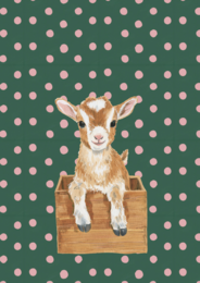 Duurzame kaart - Happy goat