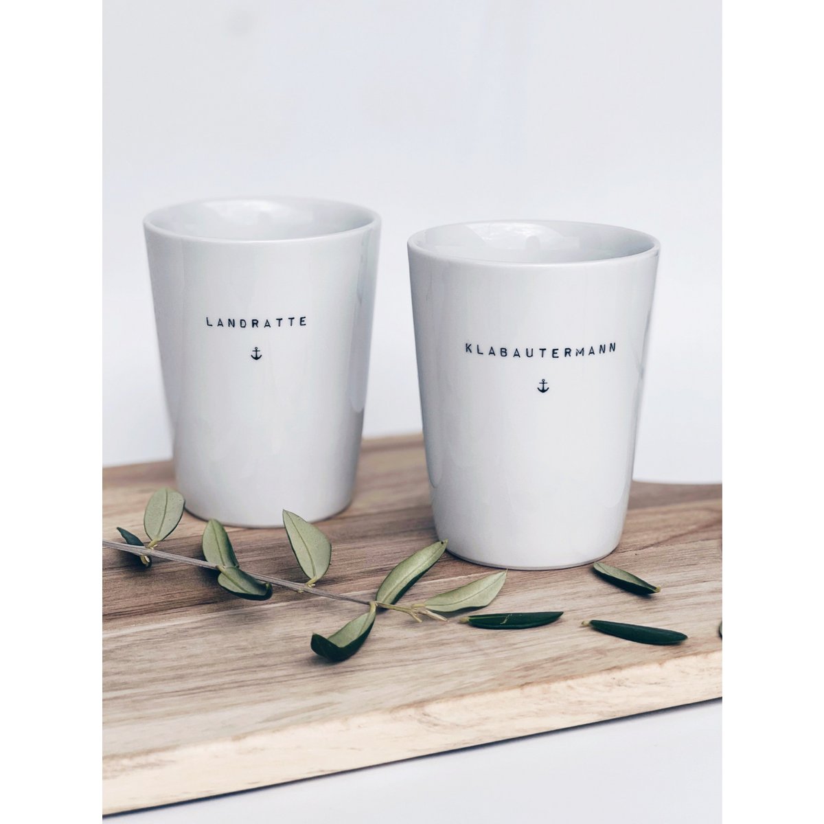 Becher Tasse Anker