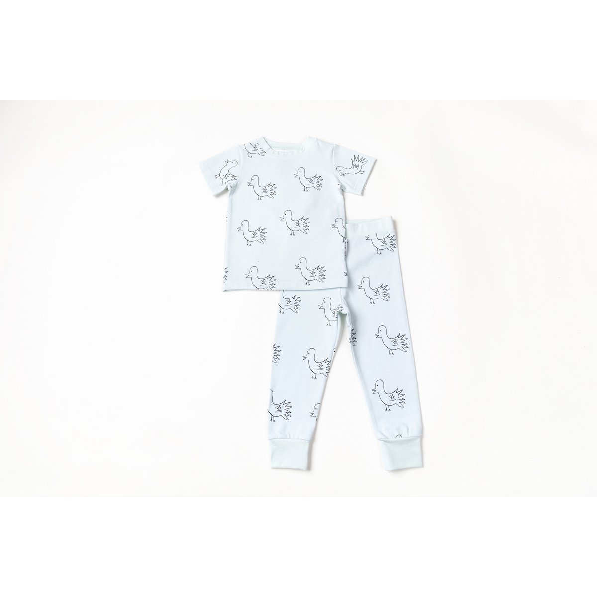 Pyjamas en deux pièces avec poupée-poupée l'oiseau