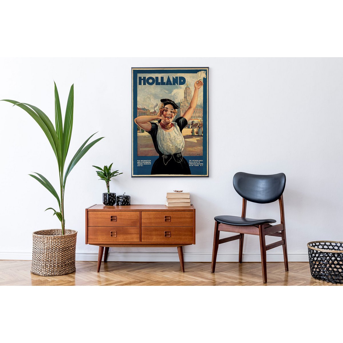 Poster Holland Travel - Poster di viaggio vintage