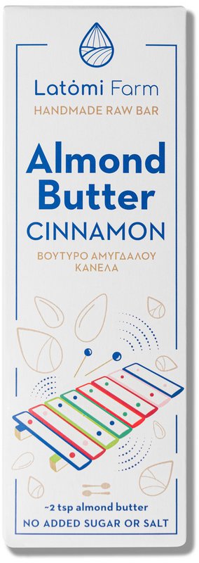 Raw Energy Bar Mandelsmør & Kanel, 50 gr