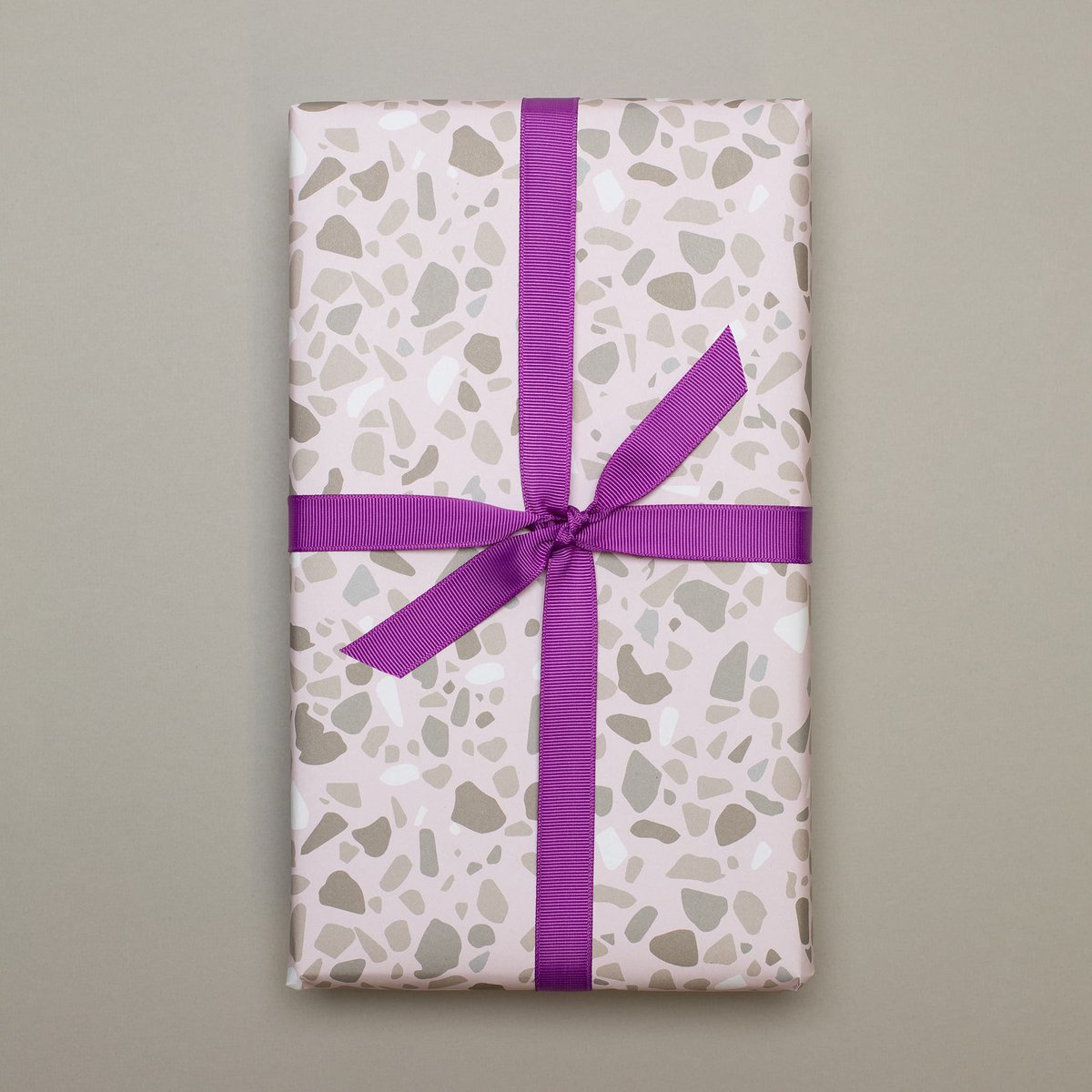 Gift ribbon purple, purple ribbon easy to tie, 16mm x 5m purple grosgrain ribbon for wrapping gifts