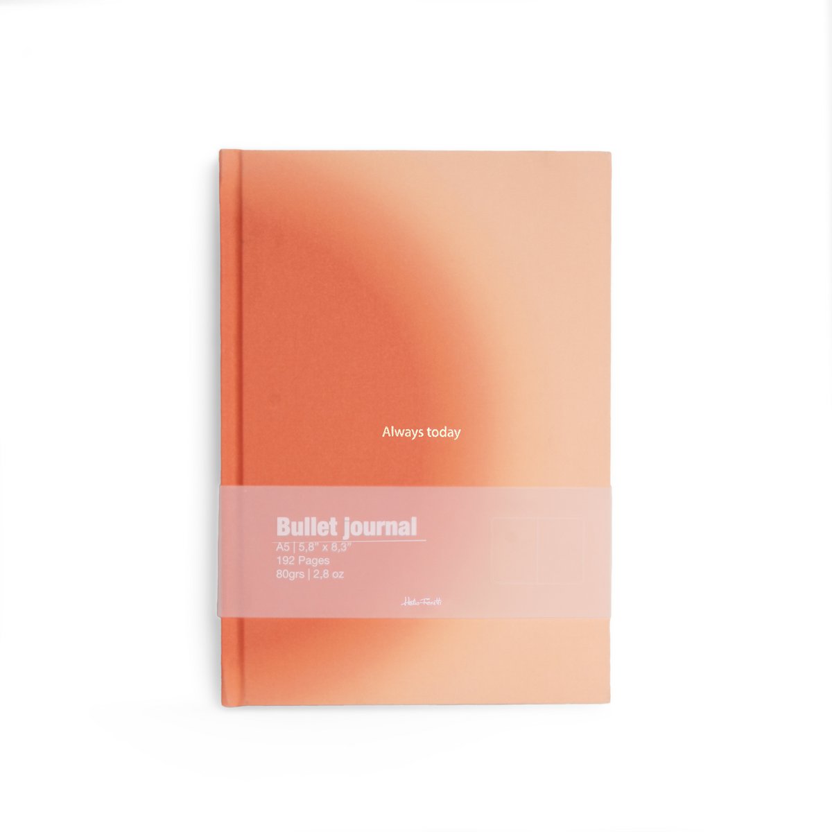 EARTH BULLET JOURNAL A5 NOTIZBUCH HF