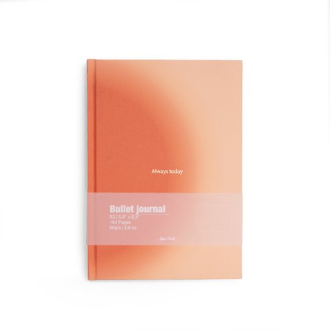 EARTH BULLET JOURNAL A5 NOTIZBUCH HF