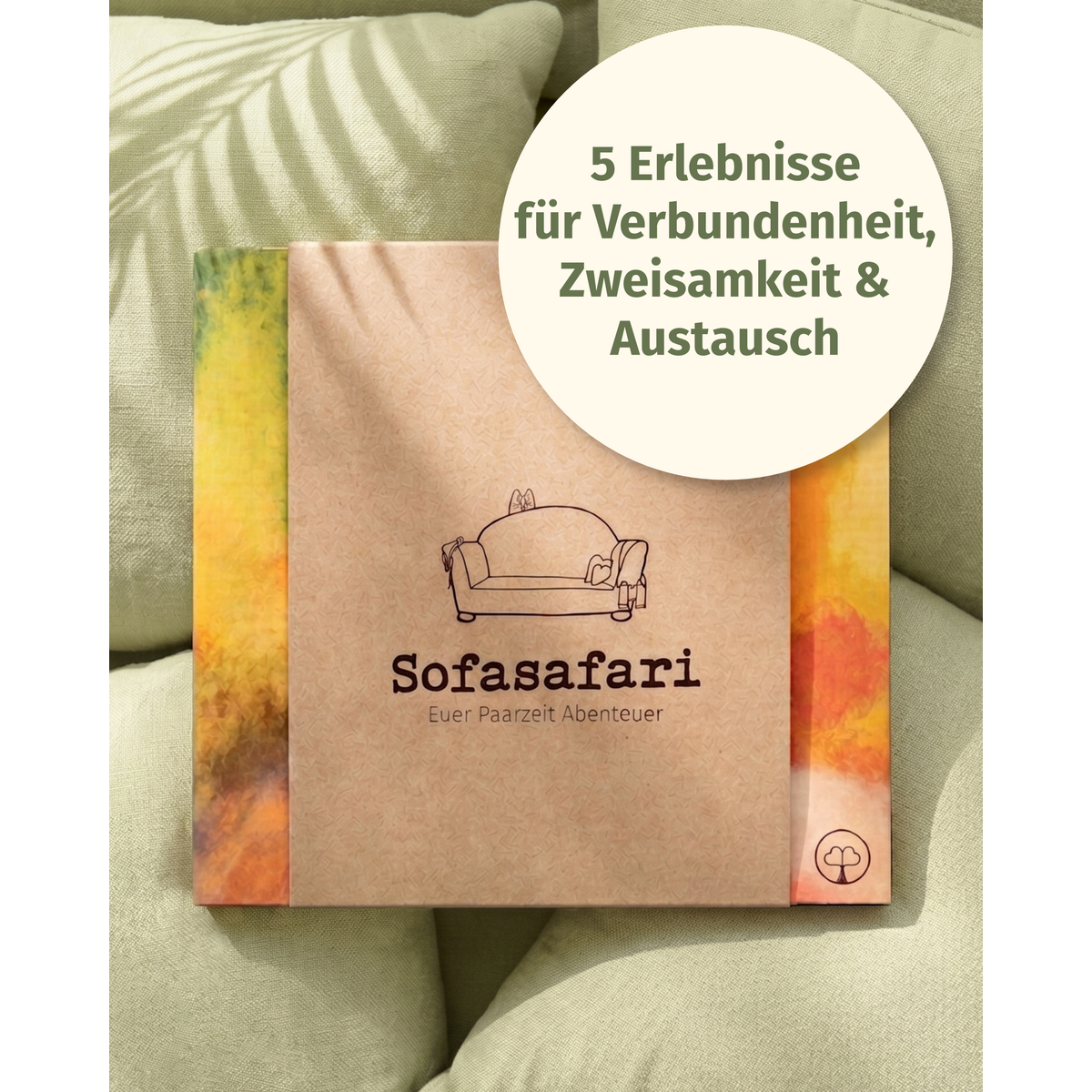 Safari sur canapé – coffret expérience pour couples